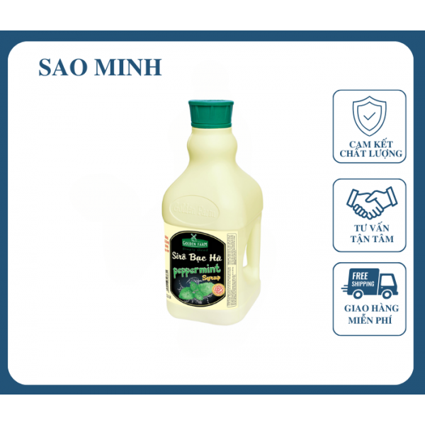 Syrup Bạc Hà Xanh - Farm 2L